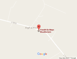 Craobh Eo centre Aughamore Co Mayo map