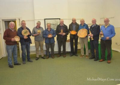 Competition winners; Tom Jordan, Patrick Munnelly (1st), Willie Creighton (Joint 2nd), Ian McDougall (Joint 2nd), Tom Burke, Liam Horan, Pat O'Malley, Richard Barrett