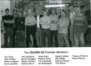 Craobh Eo Woodturners founder members.